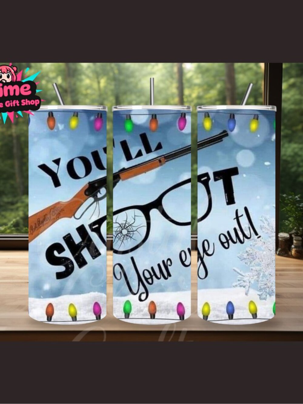 A Christmas Story 20oz Stainless Steel Tumbler
